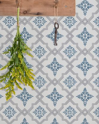 Duro. - Tapet Börsjö - Blå