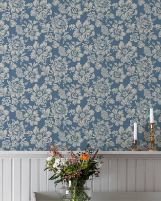 Duro. - Tapet Högstatorpet - Blå