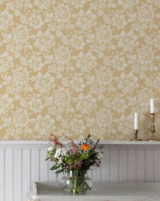 Duro. - Tapet Högstatorpet - Gul