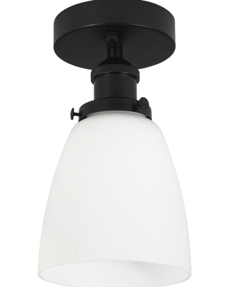 PR Home - Taklampa Kappa 14 cm - Vit