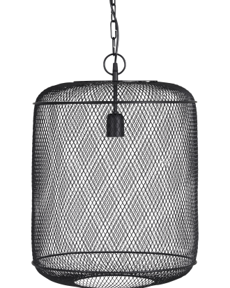 PR Home - Taklampa Grid 40 cm - Svart