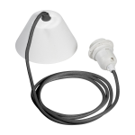 PR Home - Takupphänge textil 2,1m. Ojordad - Grå