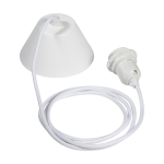 PR Home - Takupphänge textil 2,1m. Ojordad - Vit