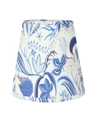 PR Home - Toppringskärm Cia i Printed Cotton 20 cm - Blå