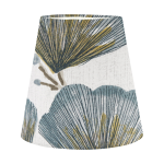 PR Home - Toppringskärm Cia i Printed Cotton 20 cm - Blå