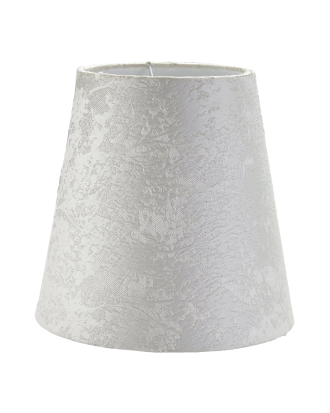 PR Home - Toppringskärm Cia i Printed Cotton 20 cm - Vit