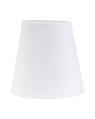 PR Home - Toppringskärm Cia i Bomull 20 cm - Vit