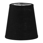 PR Home - Lampskärm Queen Franza 12 cm - Svart