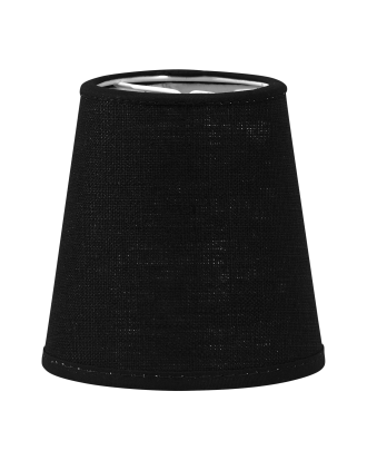 PR Home - Lampskärm Queen Franza 12 cm - Svart