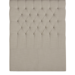 Mille Notti - Sänggavel Paula Linen - Natur - 90