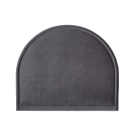 Mille Notti - Sänggavel Luna Sammet - Grå - 210