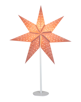 Markslöjd - CLARA Bordsstjärna 45 cm - Rosa