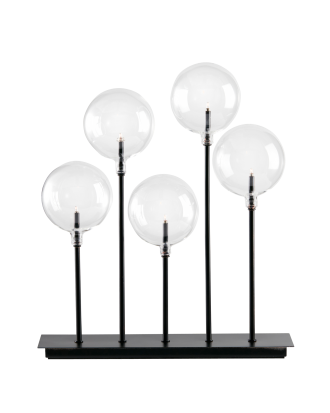 Markslöjd - MÄSTER Ljusstake 5L - Svart