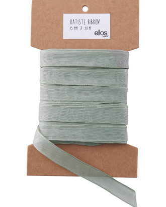 Ellos - Presentband Batiste 20 m - Grön