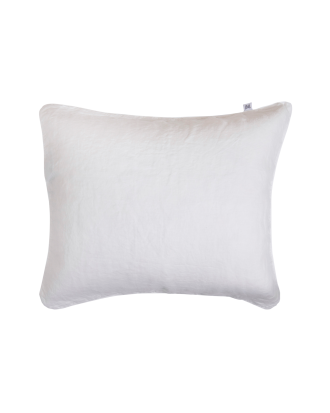 Mille Notti - Lino Örngott - Vit - 60X80