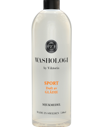 Washologi - Mjukmedel Sport 750 ml - Vit