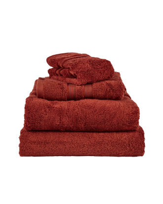 Mille Notti - Fontana Handduk EKO 70x140 - Röd - 70X140