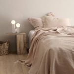 Ellos - Överkast Kiyoko i tvättat lin - Natur - 260X260