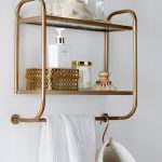 Ellos - Vägghylla Thelma - Mässing