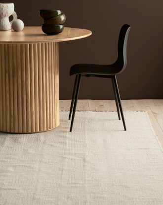 Ellos - Bomullsmatta Flora - Vit - 70X250