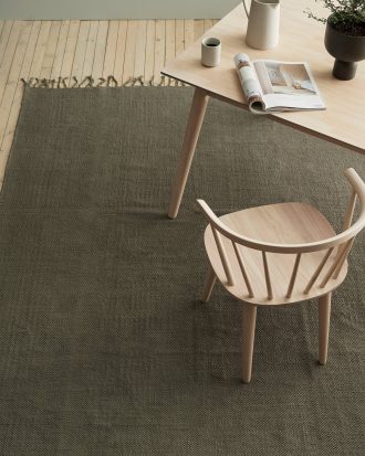 Ellos - Bomullsmatta Flora - Grön - 70X250