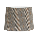 PR Home - Lampskärm Sofia Mönstrad 20 cm - Grå