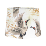 PR Home - Lampskärm Sofia Mönstrad 20 cm - Natur