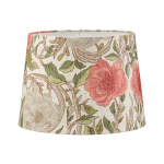 PR Home - Lampskärm Sofia Mönstrad 20 cm - Rosa