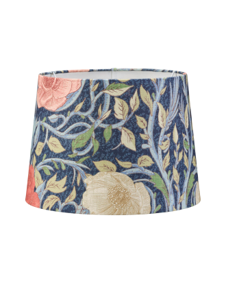 PR Home - Lampskärm Sofia Mönstrad 20 cm - Blå