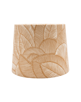 PR Home - Lampskärm Sofia Mönstrad 30 cm - Gul