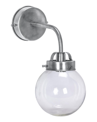 PR Home - Vägglampa Normandy - Silver