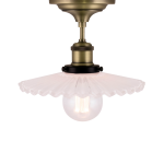 Globen Lighting - Plafond Cobbler - Vit