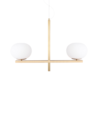 Globen Lighting - Taklampa Gemini - Mässing