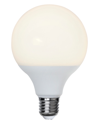 Star Trading - LED-lampa E27 G95 Outdoor Lighting - Vit