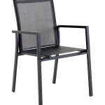 Brafab - Stapelstol Avanti, 6-pack - Svart