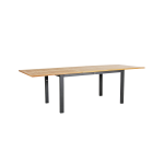 Brafab - Matbord Lyon 92x194-252 - Svart