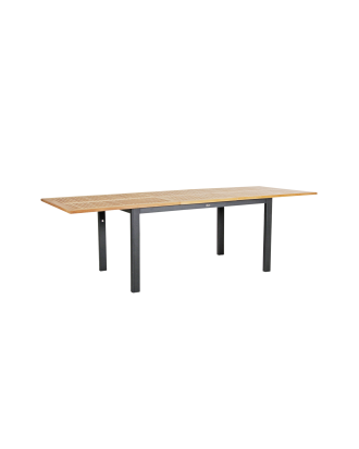 Brafab - Matbord Lyon 92x194-252 - Svart