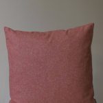 Mimou - Kudde Retreat med återvunnen ull 50x50 - Röd - 50X50