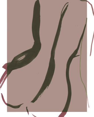 Malerifabrikken - Poster Sketch no 3 - Brun - 70X100