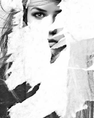 Malerifabrikken - Poster Torn out 2 - Grå - 70X100