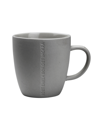 ERNST - Mugg I det enkla - Grå