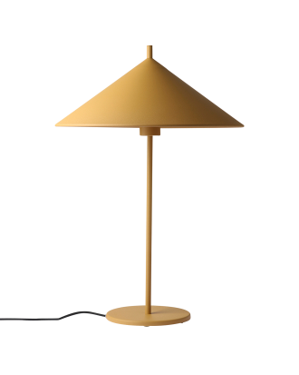 HKliving - Bordslampa Metal Triangle L - Gul