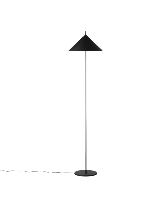 HKliving - Golvlampa Metal Triangle - Svart