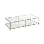 La Redoute - Rektangulärt bord i glas, Sybil - Multi