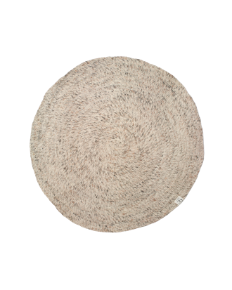 Classic Collection - Merino Carpet Round - Natur - 200
