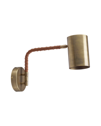 PR Home - Vägglampa Nora Komplett 25cm - Mässing