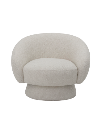 Bloomingville - Fåtölj Ted - Vit