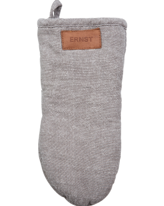 ERNST - Grytvante halvlinne 16x30 cm - Grå