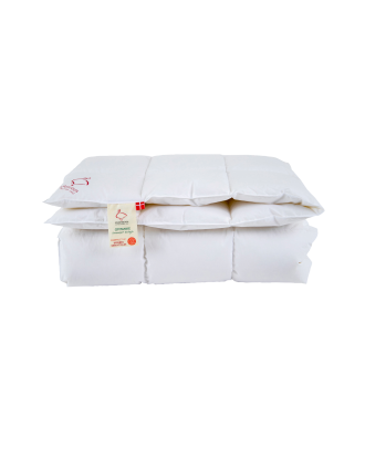 Ringsted Dun - Duntäcke 240x220 cm - Vit - 240X220