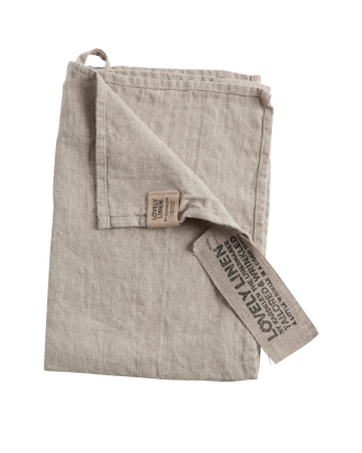 Lovely Linen - Lovely Gästhandduk - Natur - 35X50
